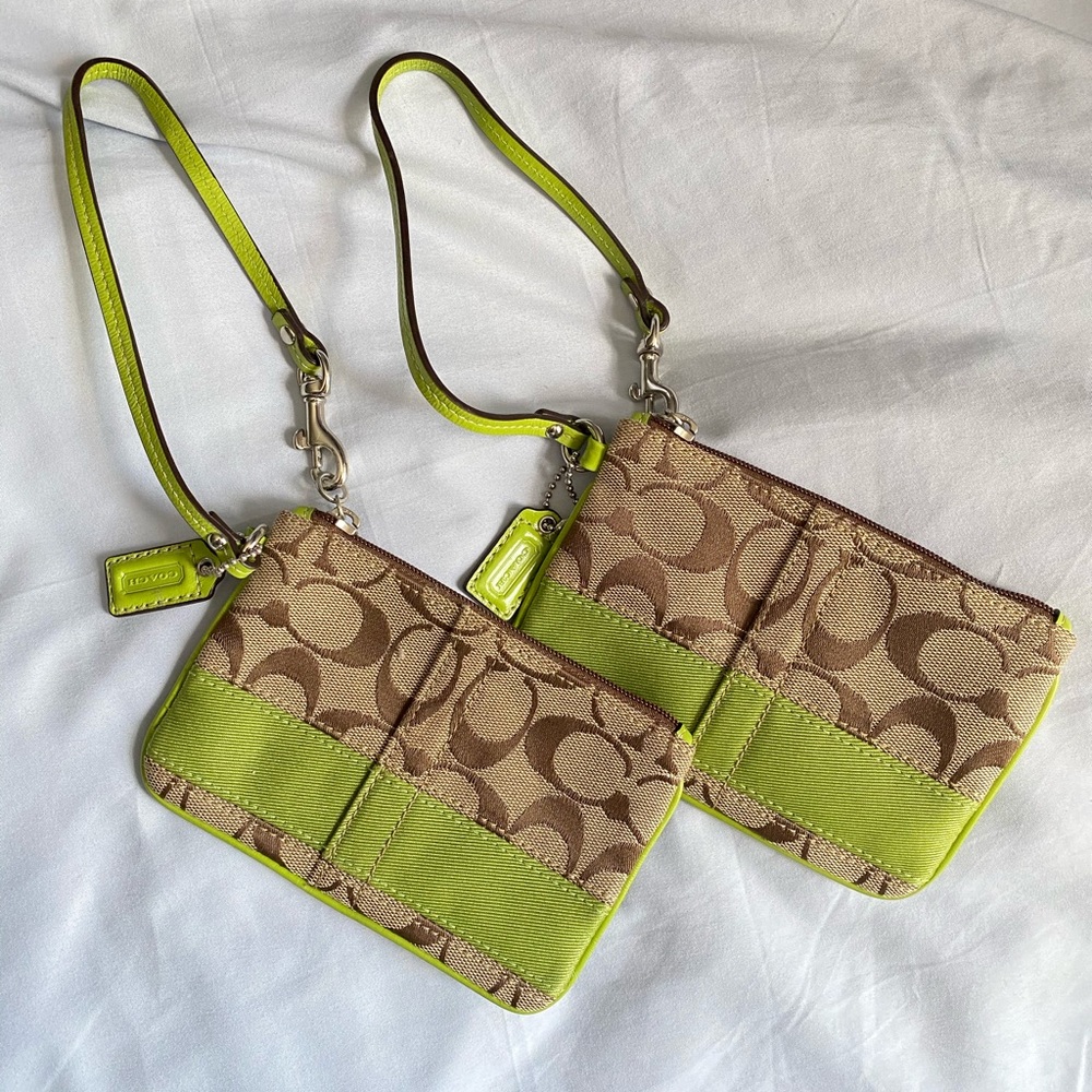 Coach Wristlets